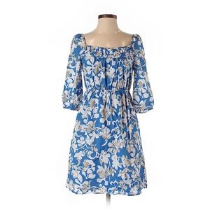 Old Navy Casual Blue Floral Dress